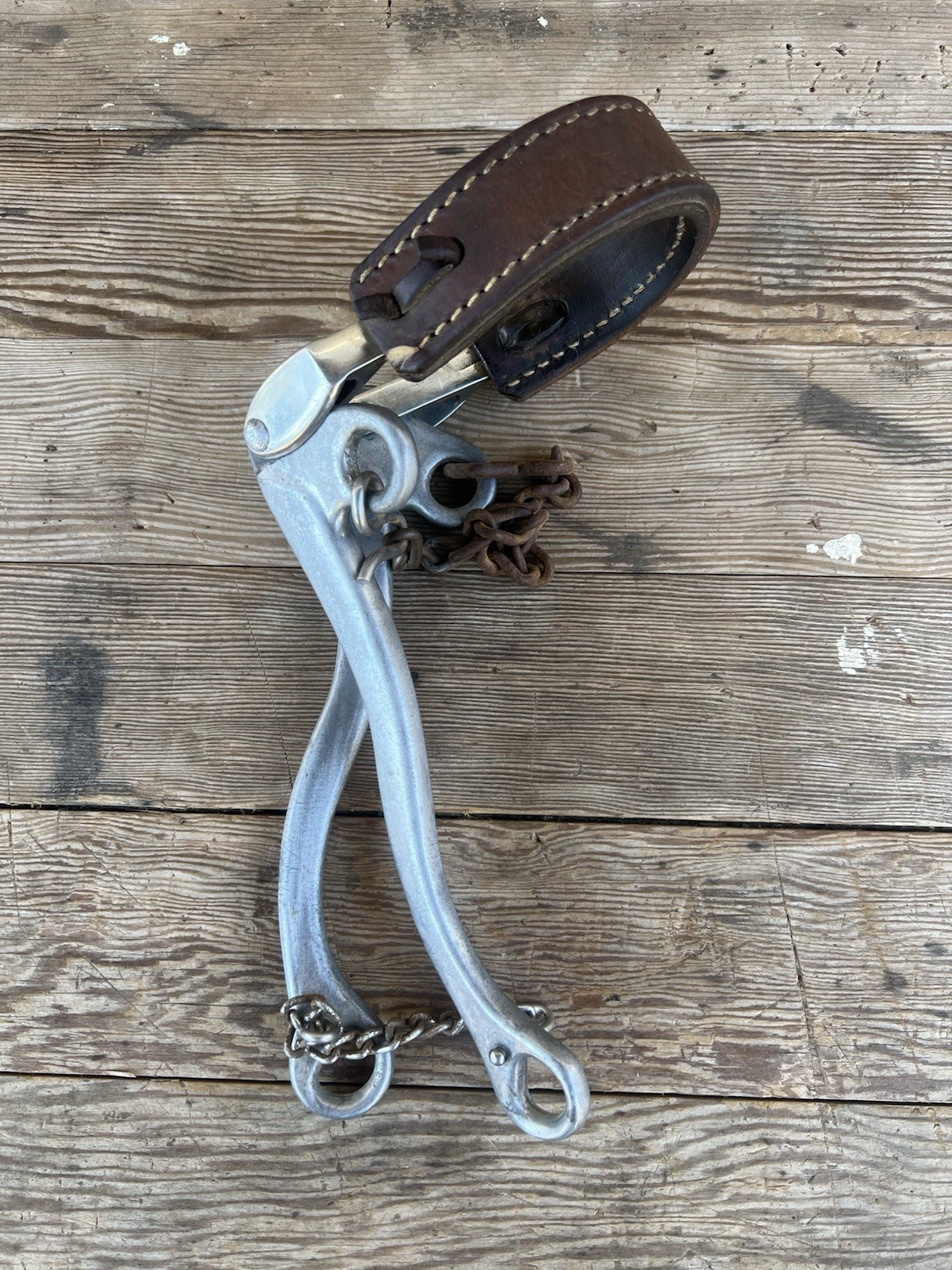 Vintage Sliester Mechanical Western Horse Hackamore 9 Vintage Sliester Mechanical Western Horse Hackamore 9