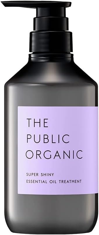 THE PUBLIC ORGANIC Super Shiny Essential Oil Treatment Pump 480ml