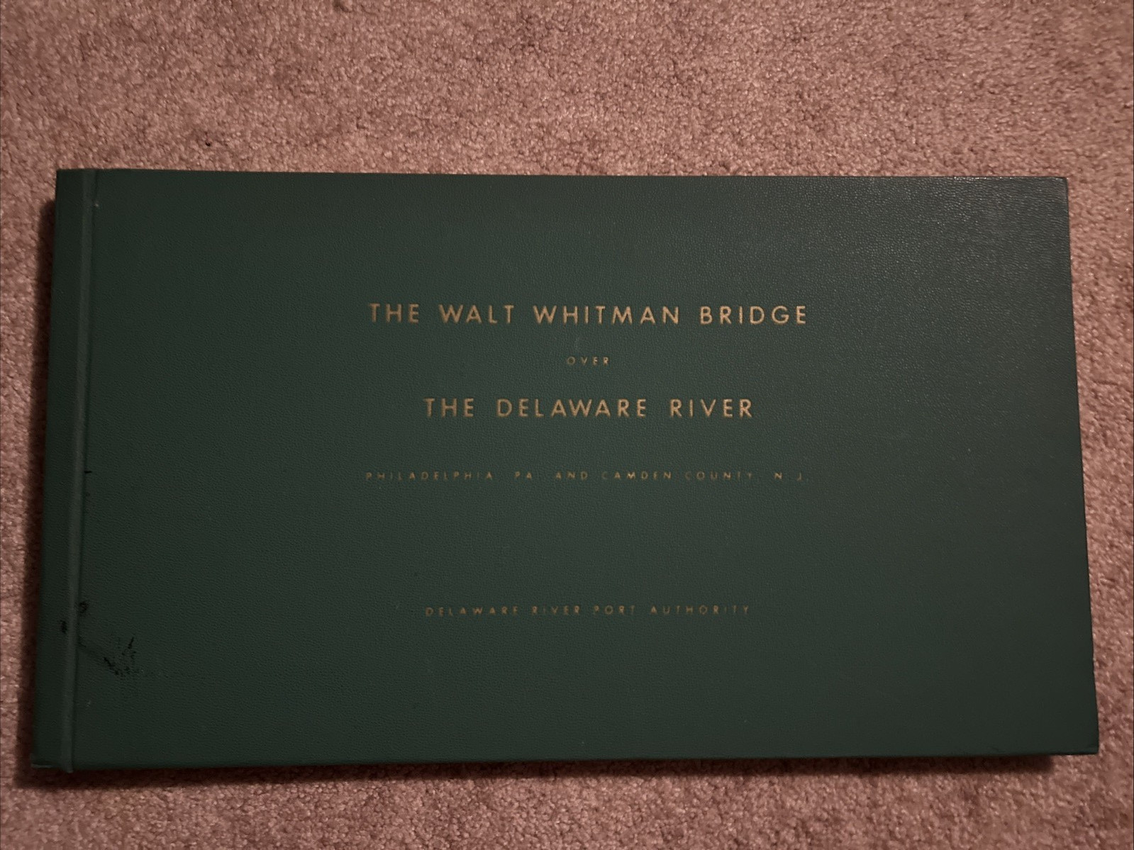 VINTAGE 1951 - Walt Whitman Bridge Delaware River Port Authority Final Report