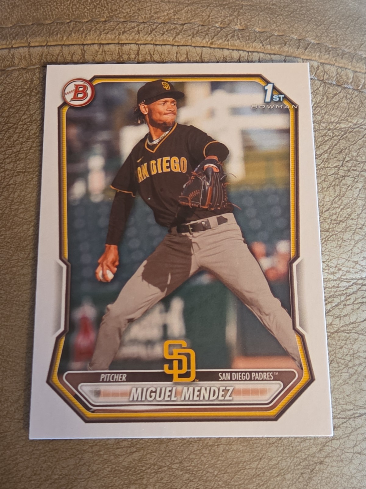 2026 Bowman Prospects - Miguel Mendez #BP-107 Padres