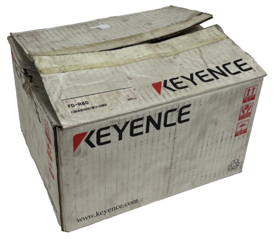 NEW KEYENCE FD-R80 CLAMP ON ULTRASONIC FLOW METER FD-R80 *READ* NEW KEYENCE FD-R80 CLAMP ON ULTRASONIC FLOW METER FD-R80 *READ*