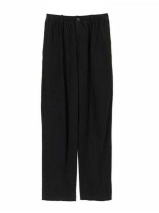 Balenciaga Black Wide-Leg Trousers – Size XS
