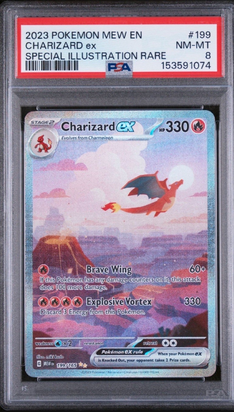 Charizard ex 199/165 Sv: Scarlet & Violet 151 Holo Charizard ex 199/165 Sv: Scarlet & Violet 151 Holo