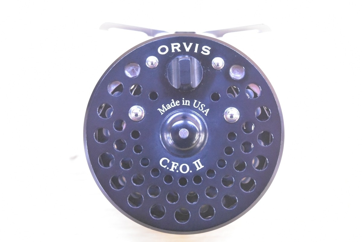 ORVIS C.F.O II Black 3J4G CFO 2 Fly Fishing Reel for Trout Yamame and More with
