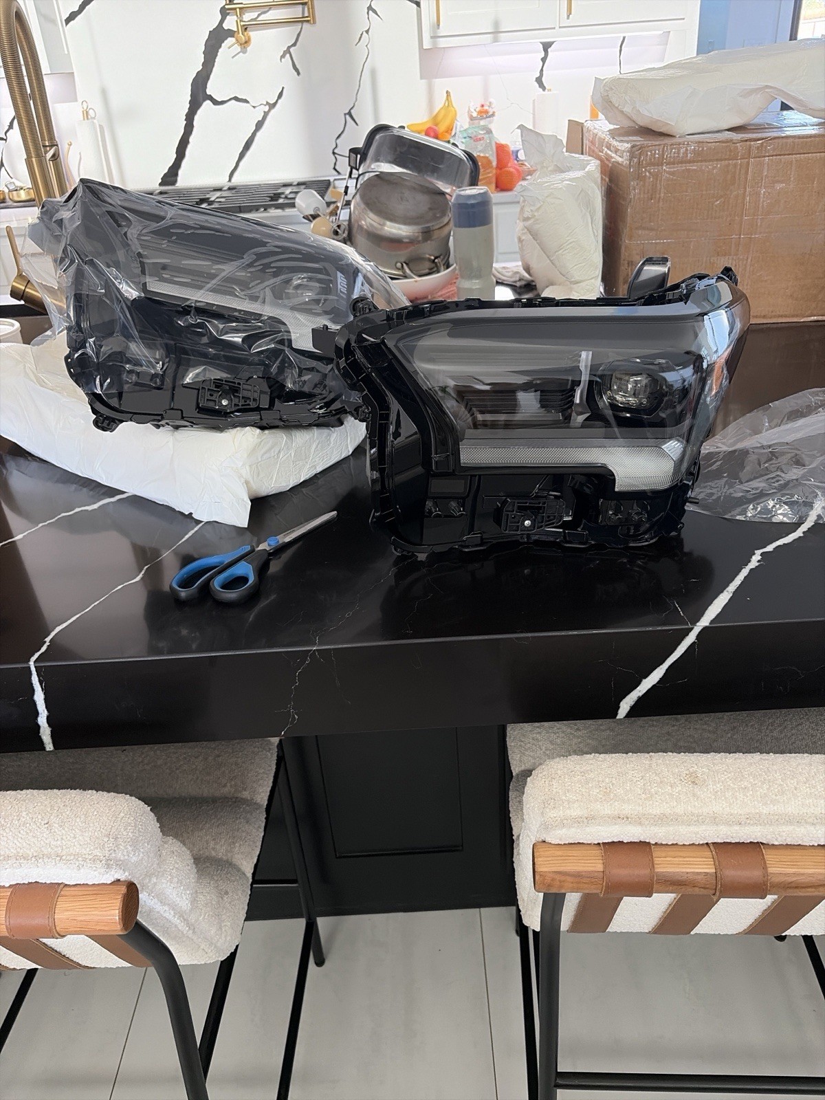 Toyota Tacoma 4th Gen Headlights. Left and Right Pair. OEM,New, With Running DRL