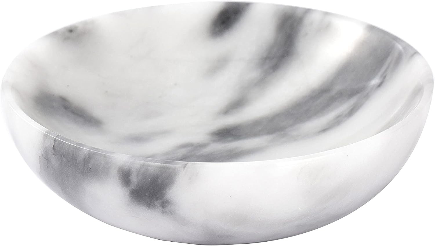 4.72 Inch Mini Decorative Bowls, Natural Small Marble Decorative Bowls for Home