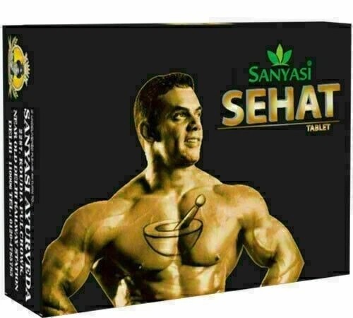 Sanyasi Ayurveda Sehat Tablet 120 tab for WEIGHT GAIN AND GOOD HEALTH -FREE SHIP