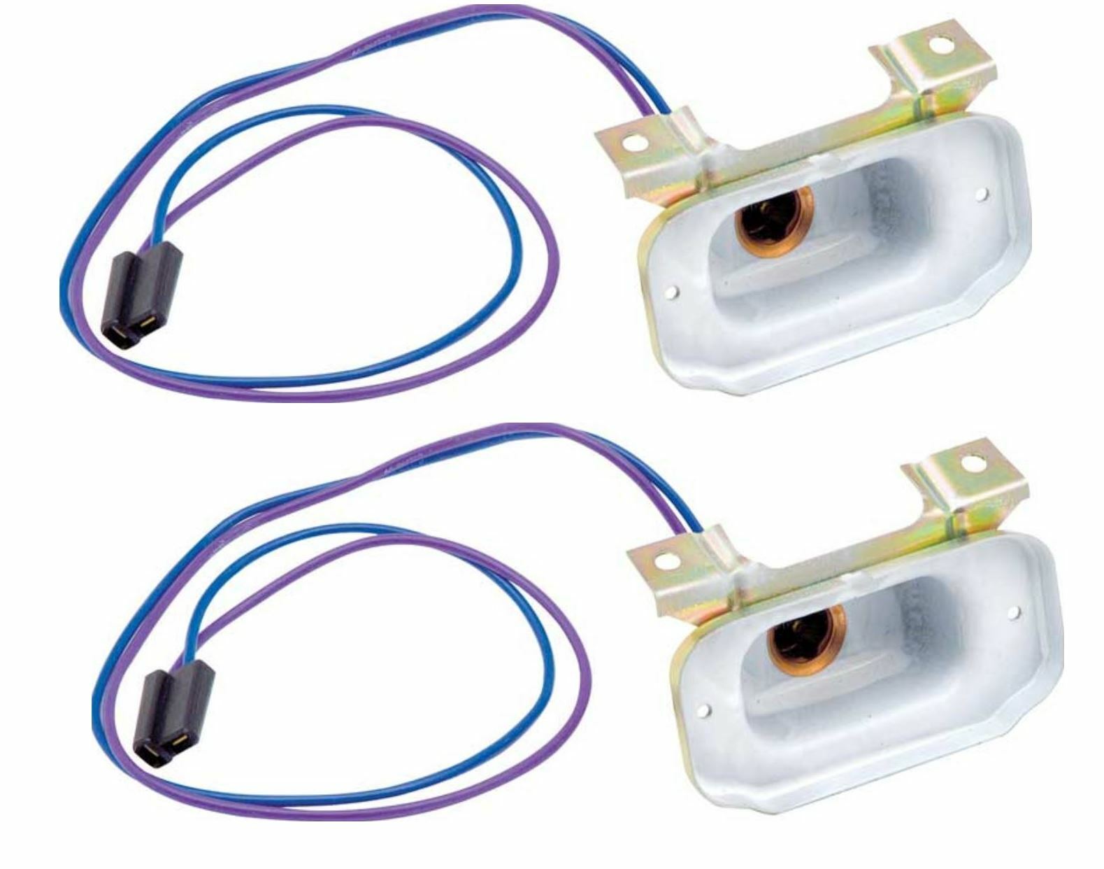 OER Reproduction Park Lamp Housing Set 1967 Pontiac Firebird Models