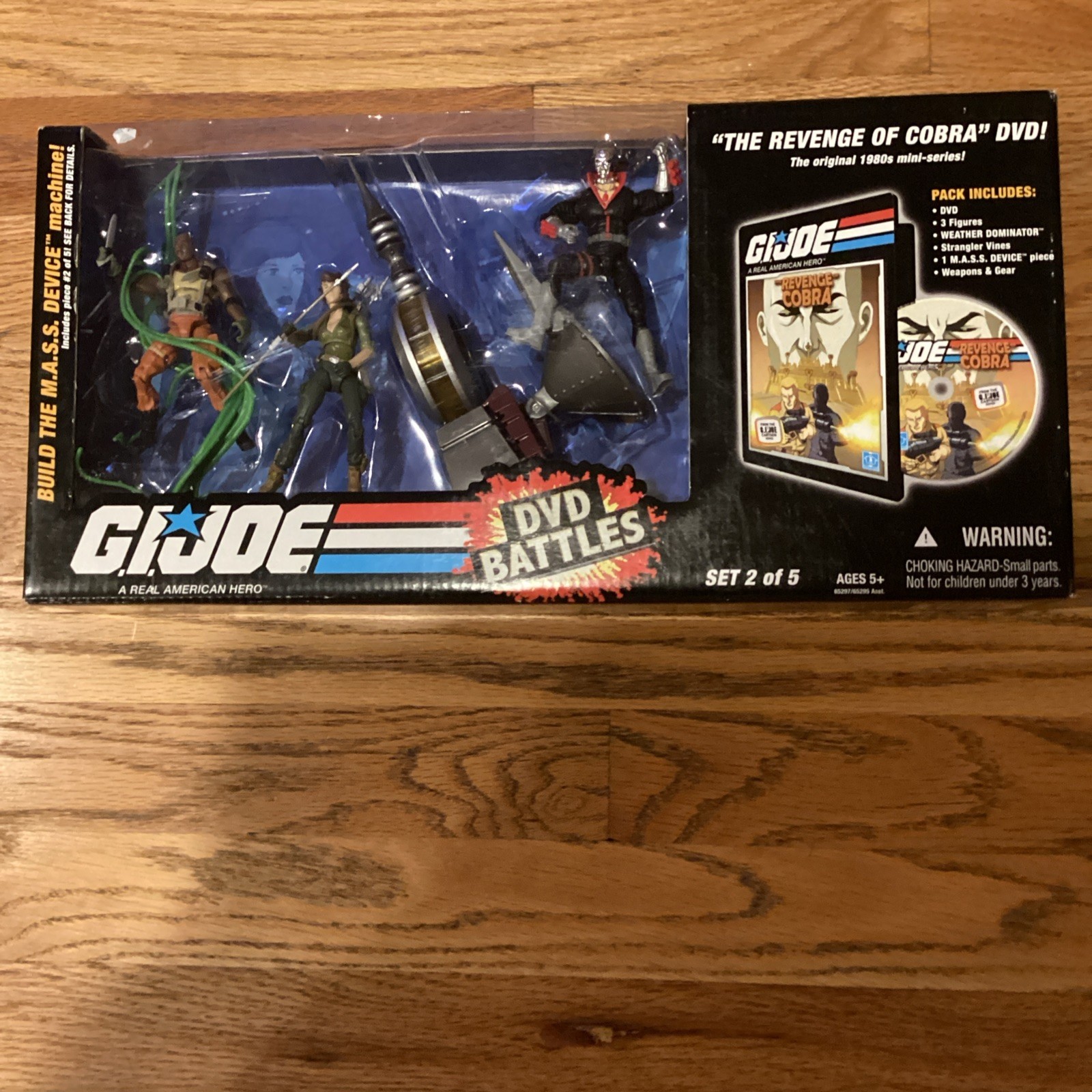 2008 GI Joe 25th Anniversary DVD Battle Pack The Revenge of Cobra Set 2 of 5