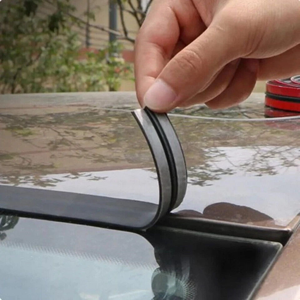 2M Car Windshield Roof Seal Strips Noise Insulation Rubber Sticker Accessories 2M Car Windshield Roof Seal Strips Noise Insulation Rubber Sticker Accessories