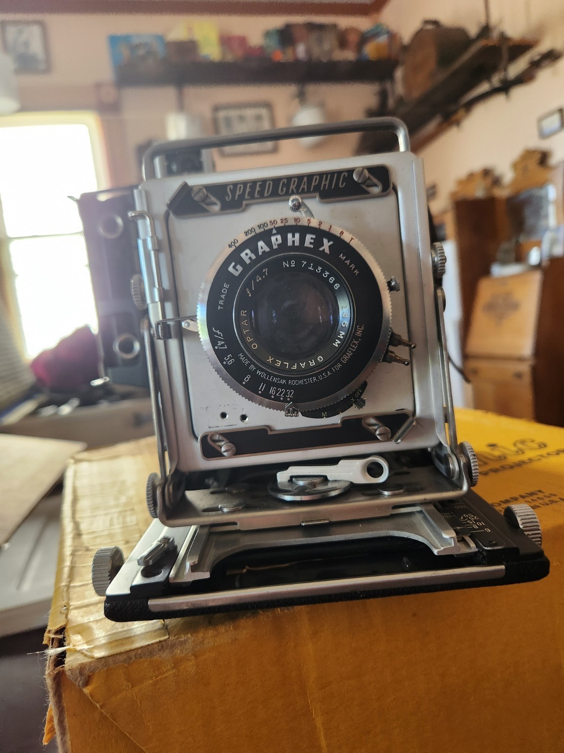 1949 Graflex Speed Graphic 3¼×4¼ Press Camera – Complete Collector\'s Outfit