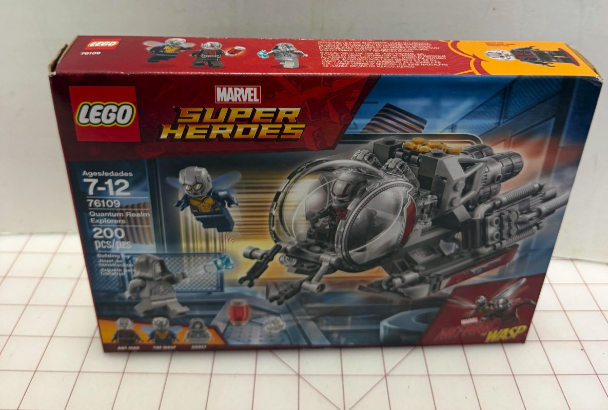 LEGO Marvel Quantum Realm Explorers 76109 New Ant-Man & Wasp