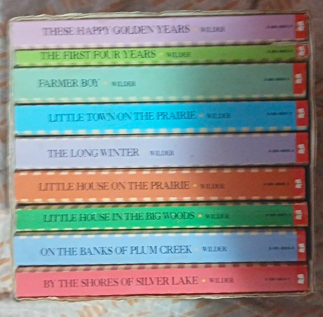 The Little House Books Complete 9-Book Illustrated Box Set Garth Williams