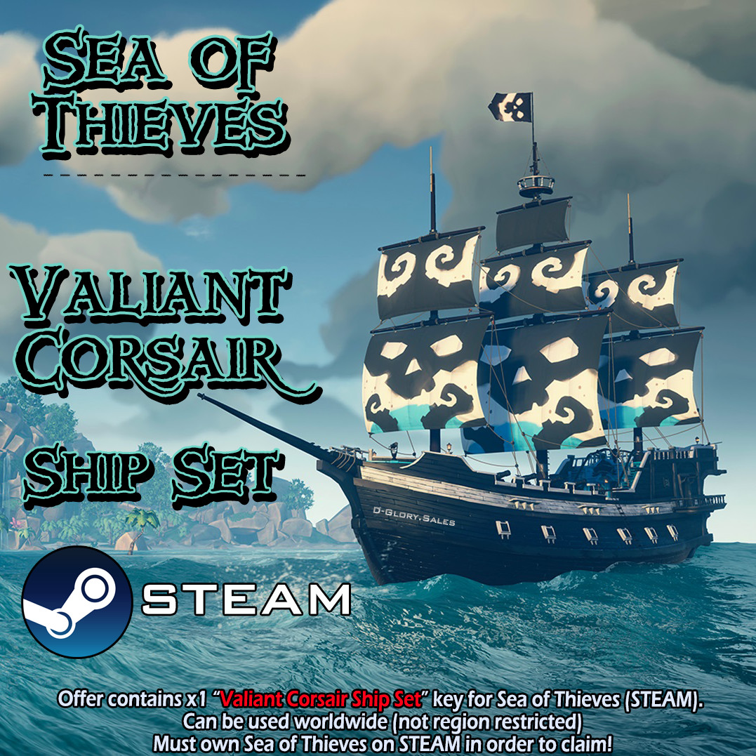 Sea Of Thieves Valiant Corsair for Oreo Ship Set GLOBAL 🌎 | XBOX | STEAM
