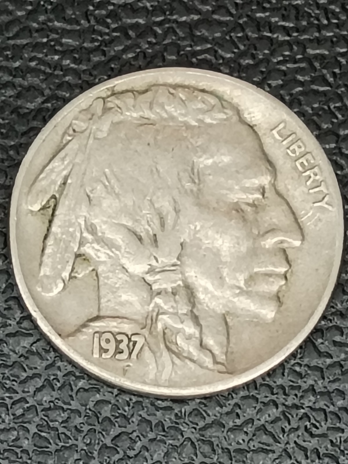 1937 P Buffalo Nickel XF+ FULL HORNS 1937 P Buffalo Nickel XF+ FULL HORNS