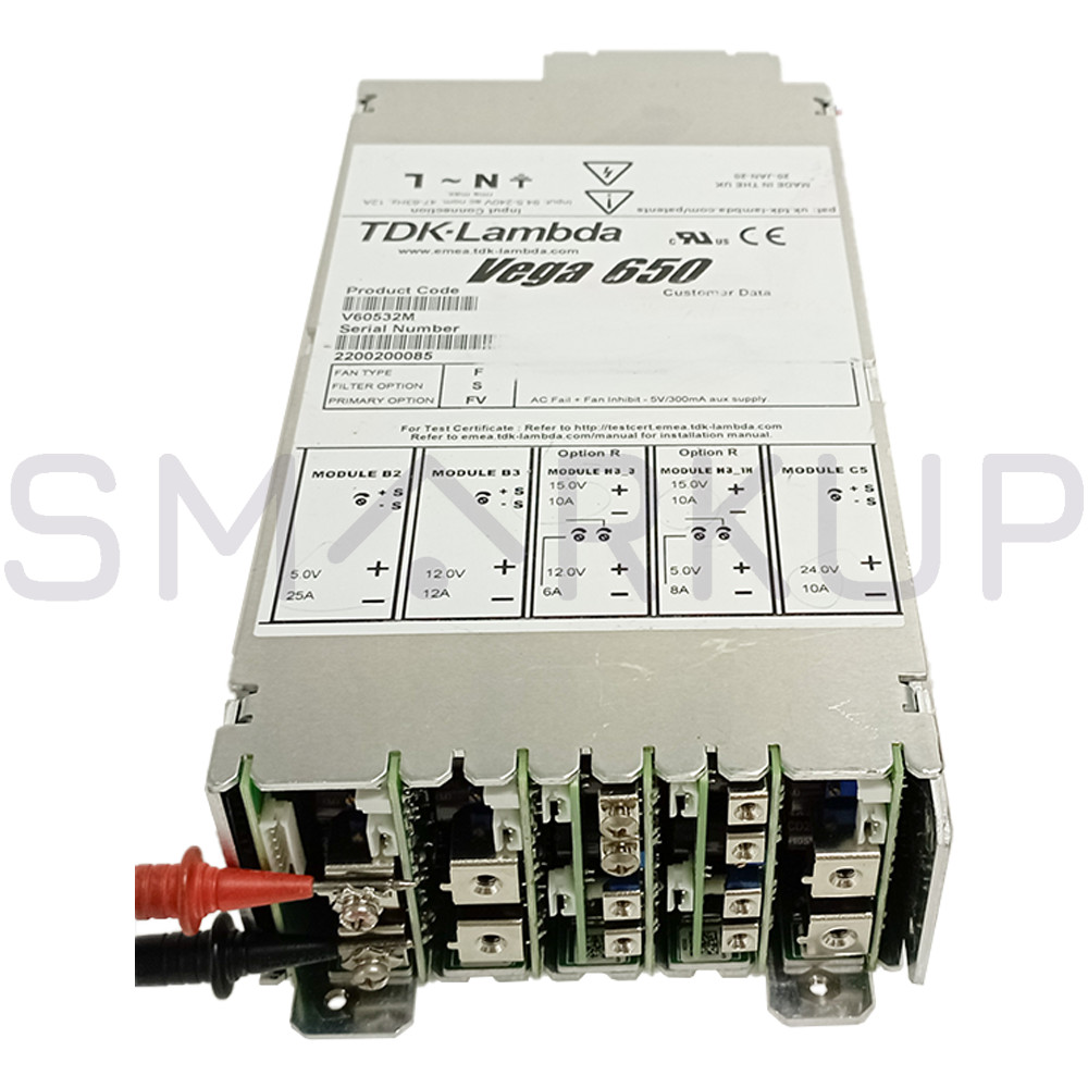 Used & Tested TDK-LAMBDA Vega 650 V60532M Power Supply