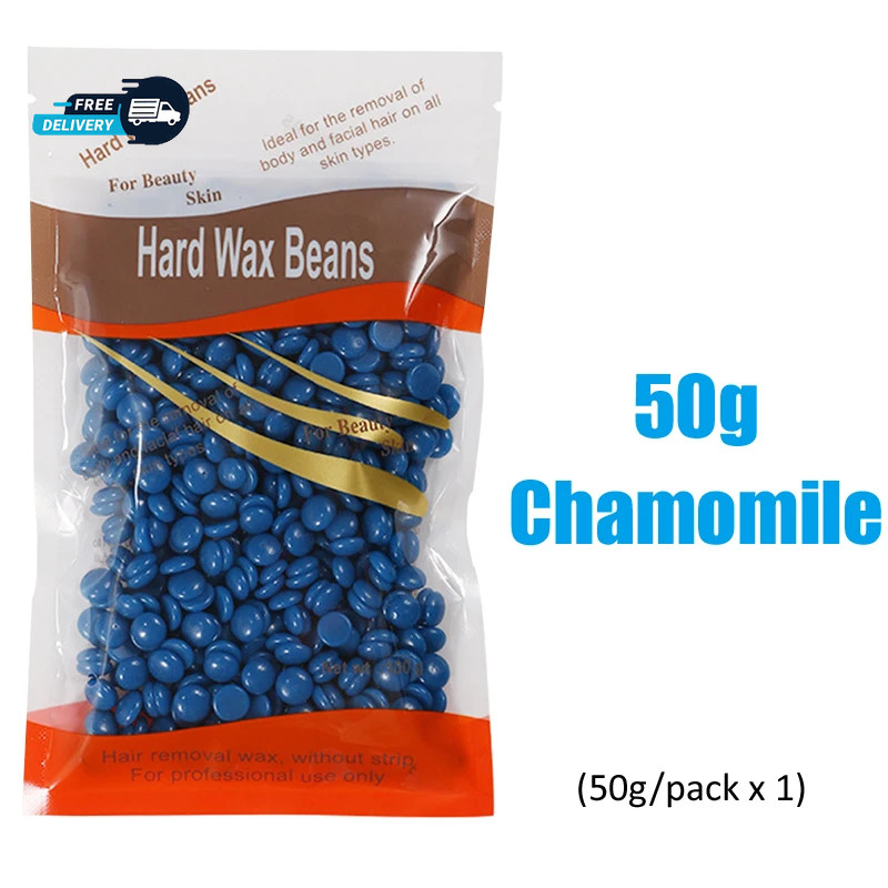 500g/200g/50g Hard Wax Beans for Hair Removal Body European Brazilian Pearl for