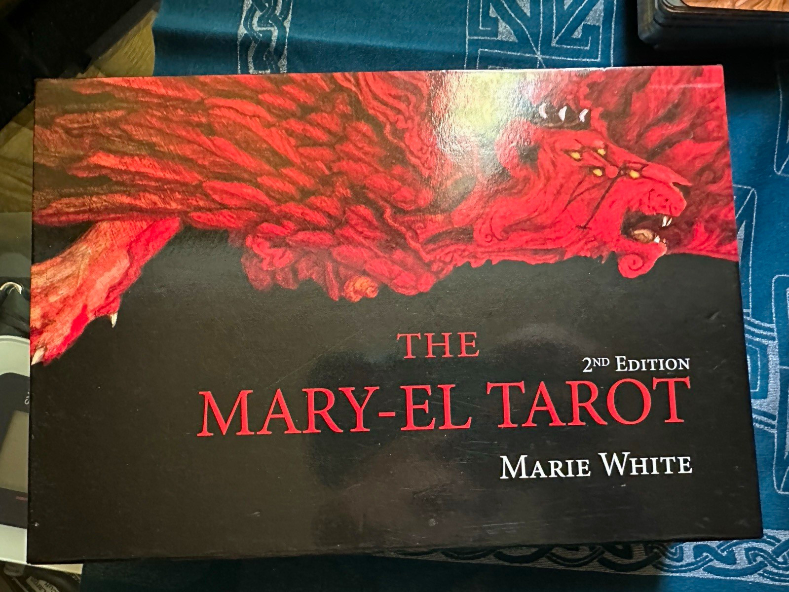 The Mary-El Tarot 2nd Edition Card Set & Guidebook Marie White