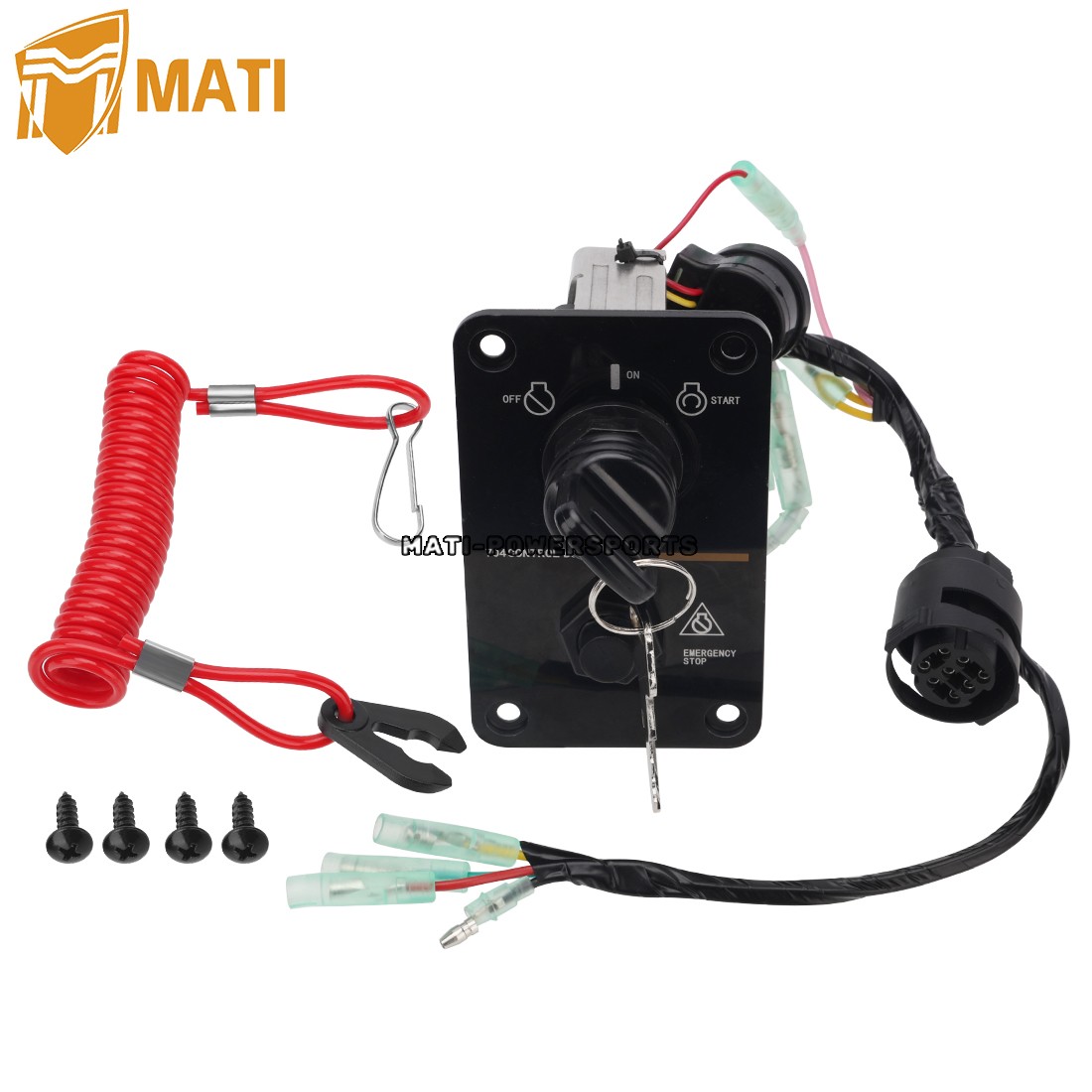 704-82570-11-00 For Yamaha Outboard Single Key Switch Panel 704-82570-12-00 704-82570-11-00 For Yamaha Outboard Single Key Switch Panel 704-82570-12-00
