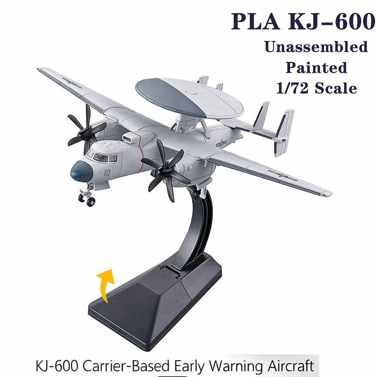 1/72 PLA KJ-600 Airborne Warning and Control System Painted Unassembled Model