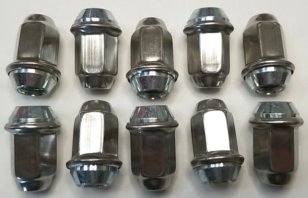 10 Pk Dorman 611-216 Wheel Nut M12-1.50 Dometop Lug Nuts Nut Mazda Tribute 01-06