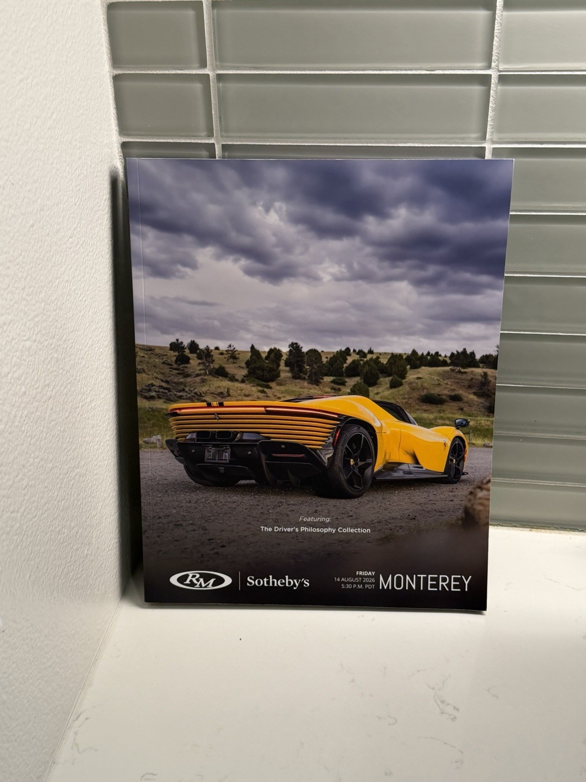 Ferrari SP3 NEW 2026 RM Sotheby's ICONS Auction Catalog Ferrari SP3 McLaren F1