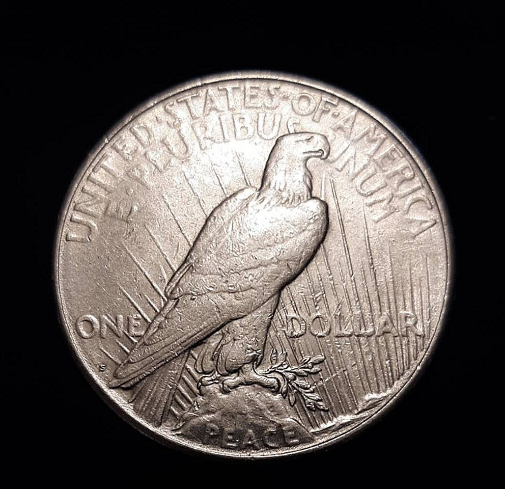 1923-S SILVER PEACE DOLLAR Extra Fine to AU Scarcer Date YOU GRADE 1923-S SILVER PEACE DOLLAR Extra Fine to AU Scarcer Date YOU GRADE