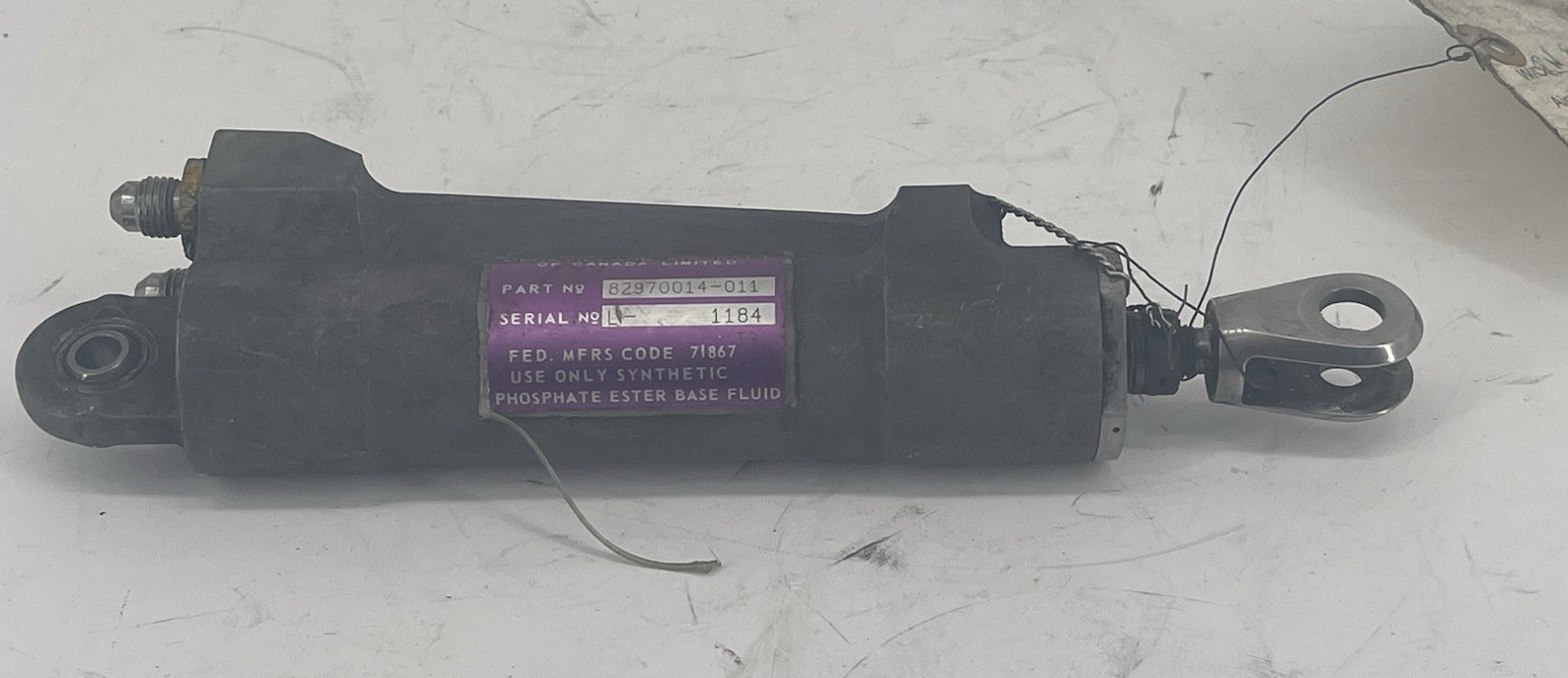 De Havilland 82970014-011 DHC-8 Dash 8 Main Landing Gear Door Actuator Boeing