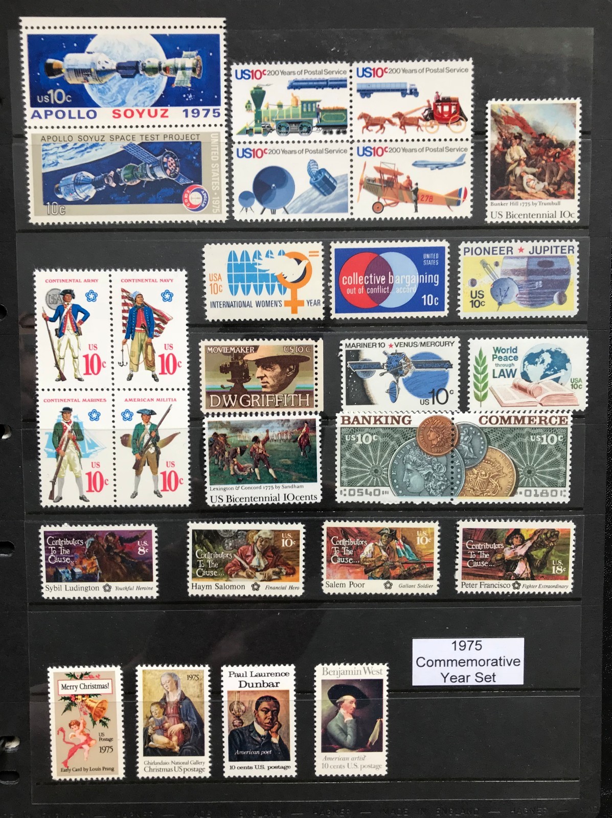 1975 US Commemorative Year Set (Complete) #1553-1580  MNH  