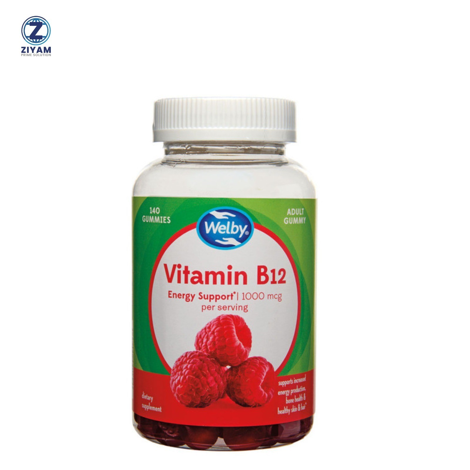 Welby Energy Support Vitamin B12 Adult Gummies 140 Count