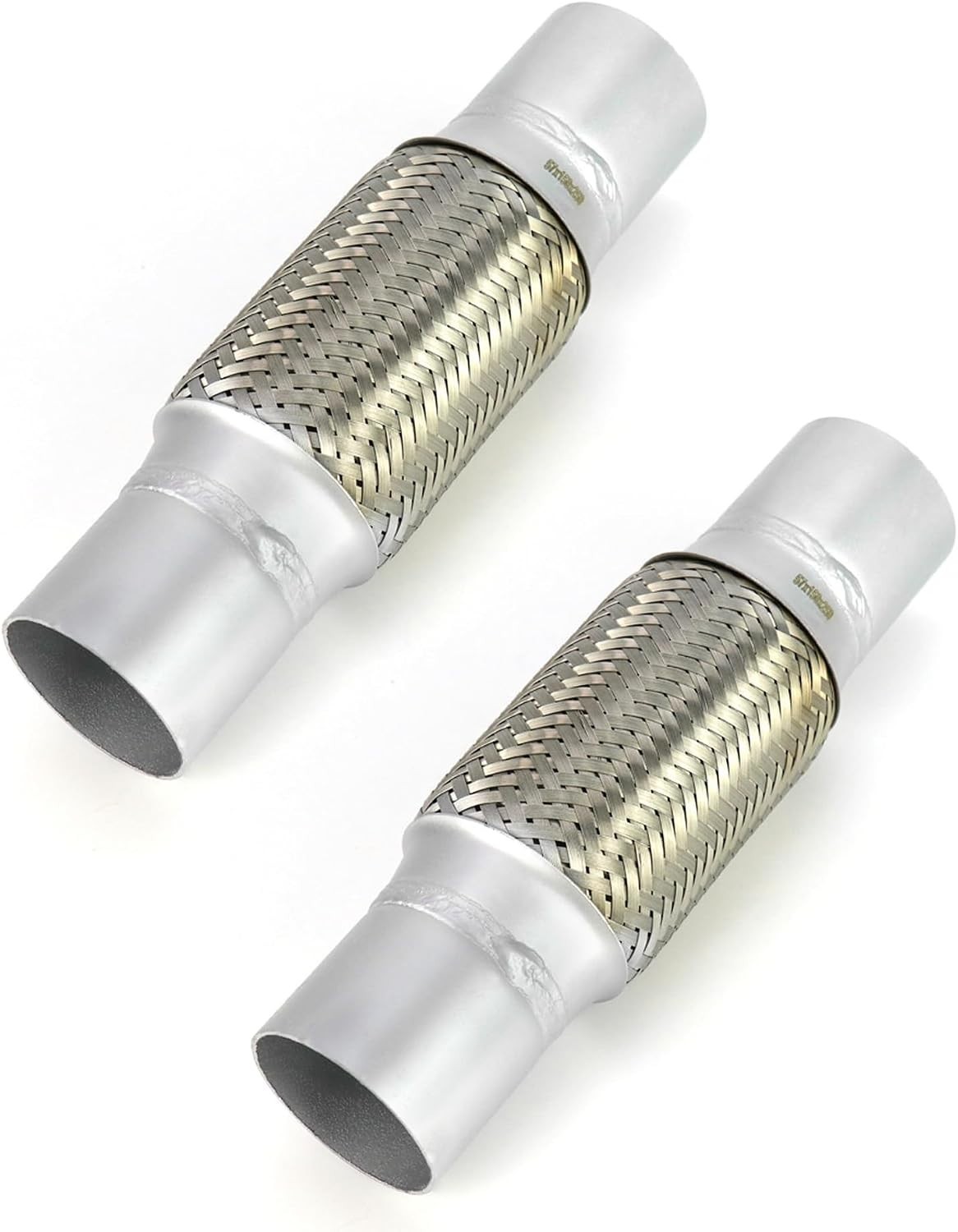 QWORK Exhaust Flex Pipe2 Pack 2.25\