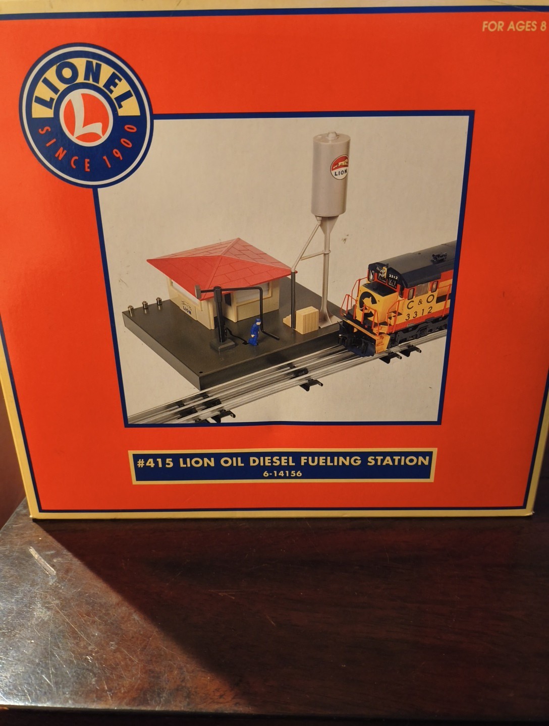 Lionel #415 Lion Oil Diesel Fueling Station 6-14156 - O Gauge Lionel #415 Lion Oil Diesel Fueling Station 6-14156 - O Gauge