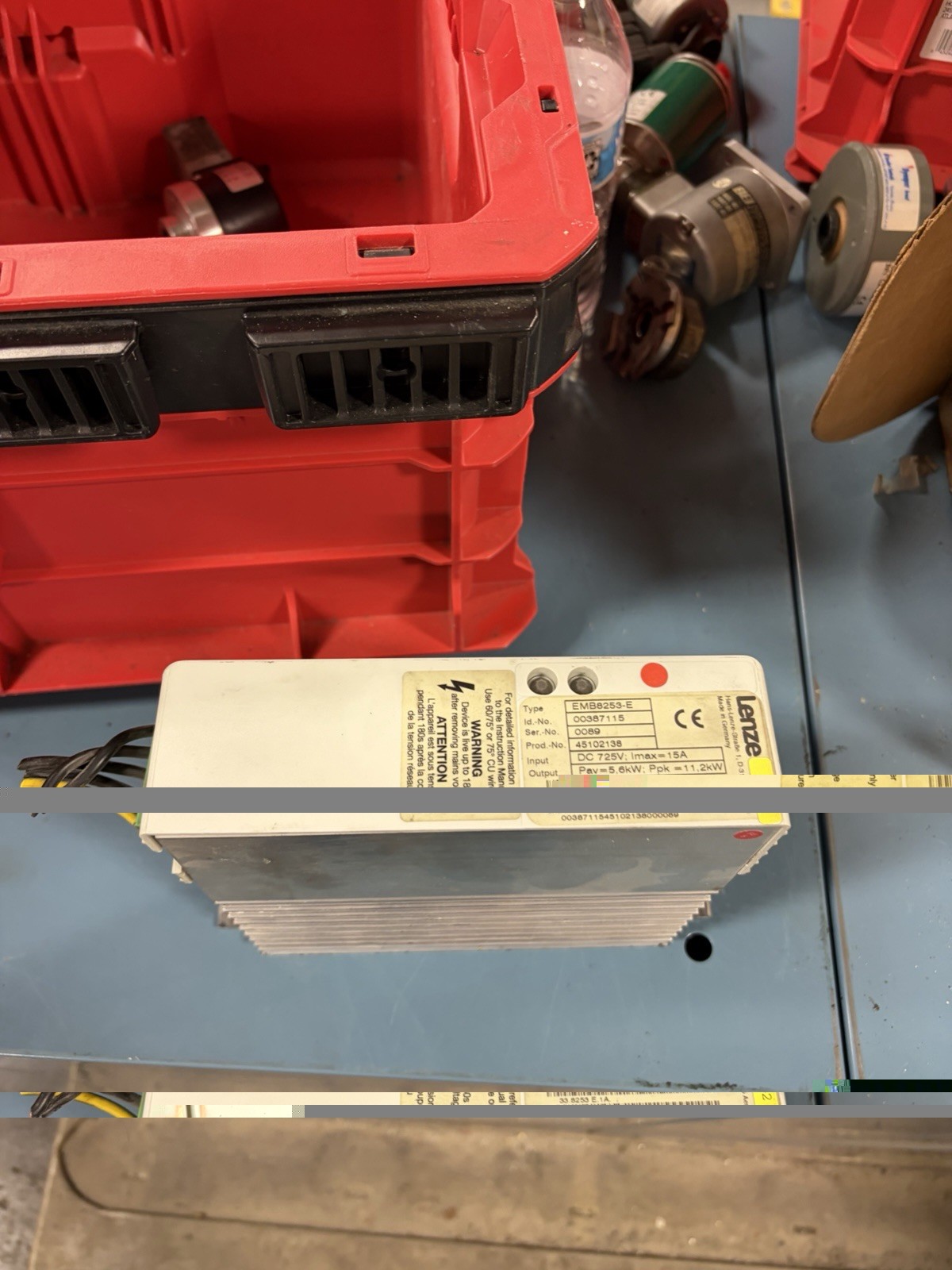Lenze EMB8253-E Brake Module 725V DC 15 Amp USED Lenze EMB8253-E Brake Module 725V DC 15 Amp USED
