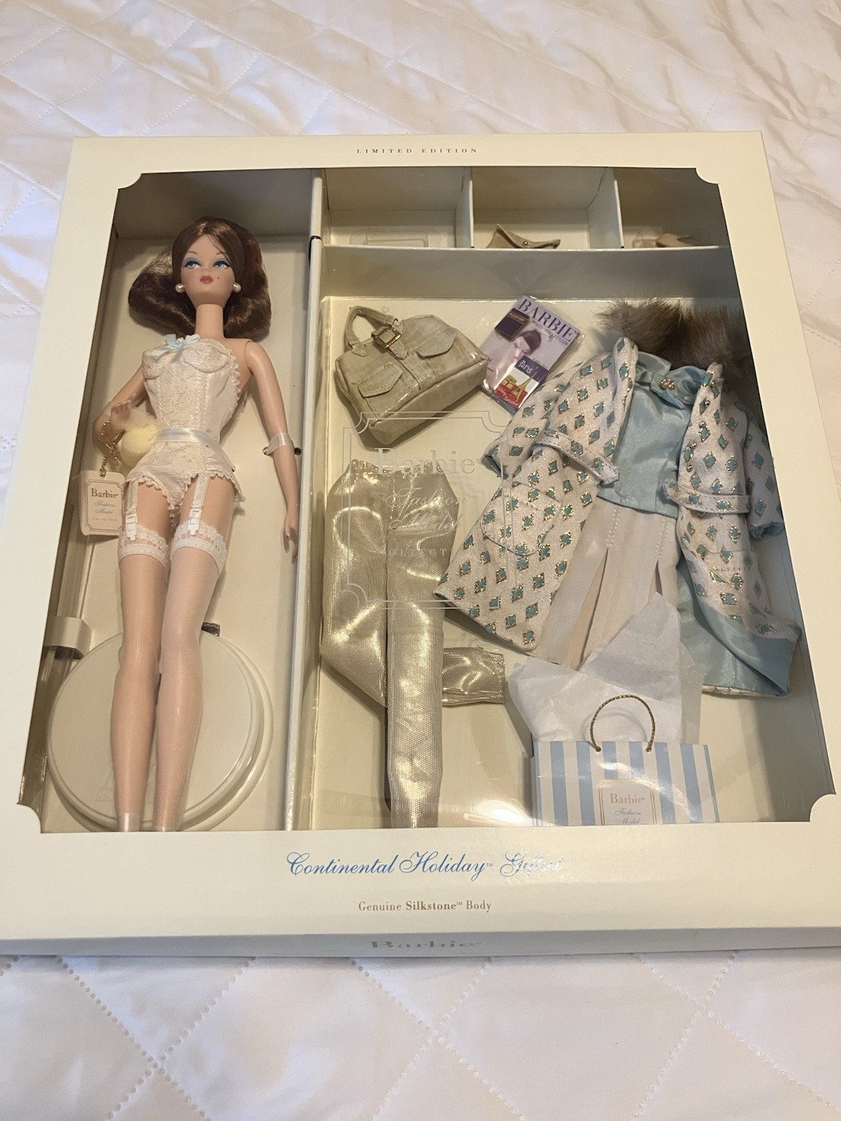 BARBIE-Continental Holiday Gift Set-Fashion Model Collection-NEW IN BOX-Ltd Ed