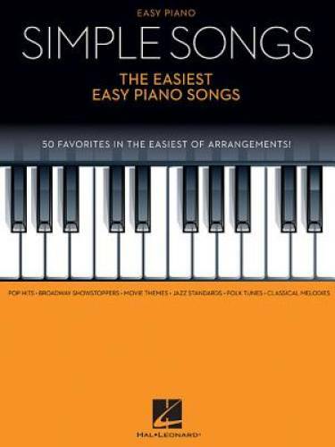 Simple Songs - The Easiest Easy Piano Songs - Paperback - GOOD