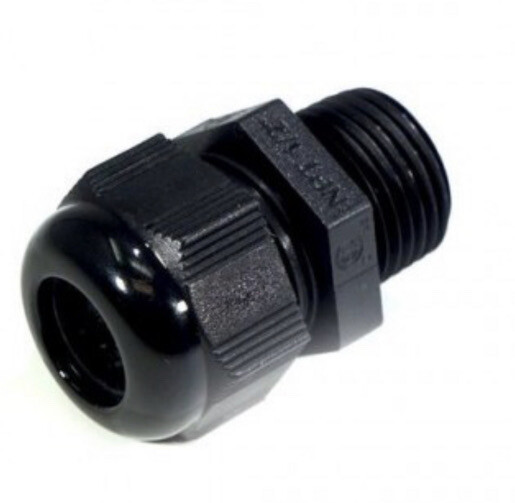 40 pcs) Remke RD09NR-BKNR Dome Cap Cable Gland Black Polyamide 3/8 Inch NPT