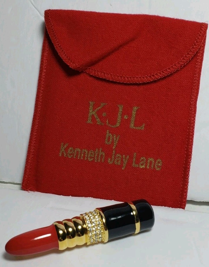 Kenneth Jay Lane Lipstick Brooch Kenneth Jay Lane Lipstick Brooch