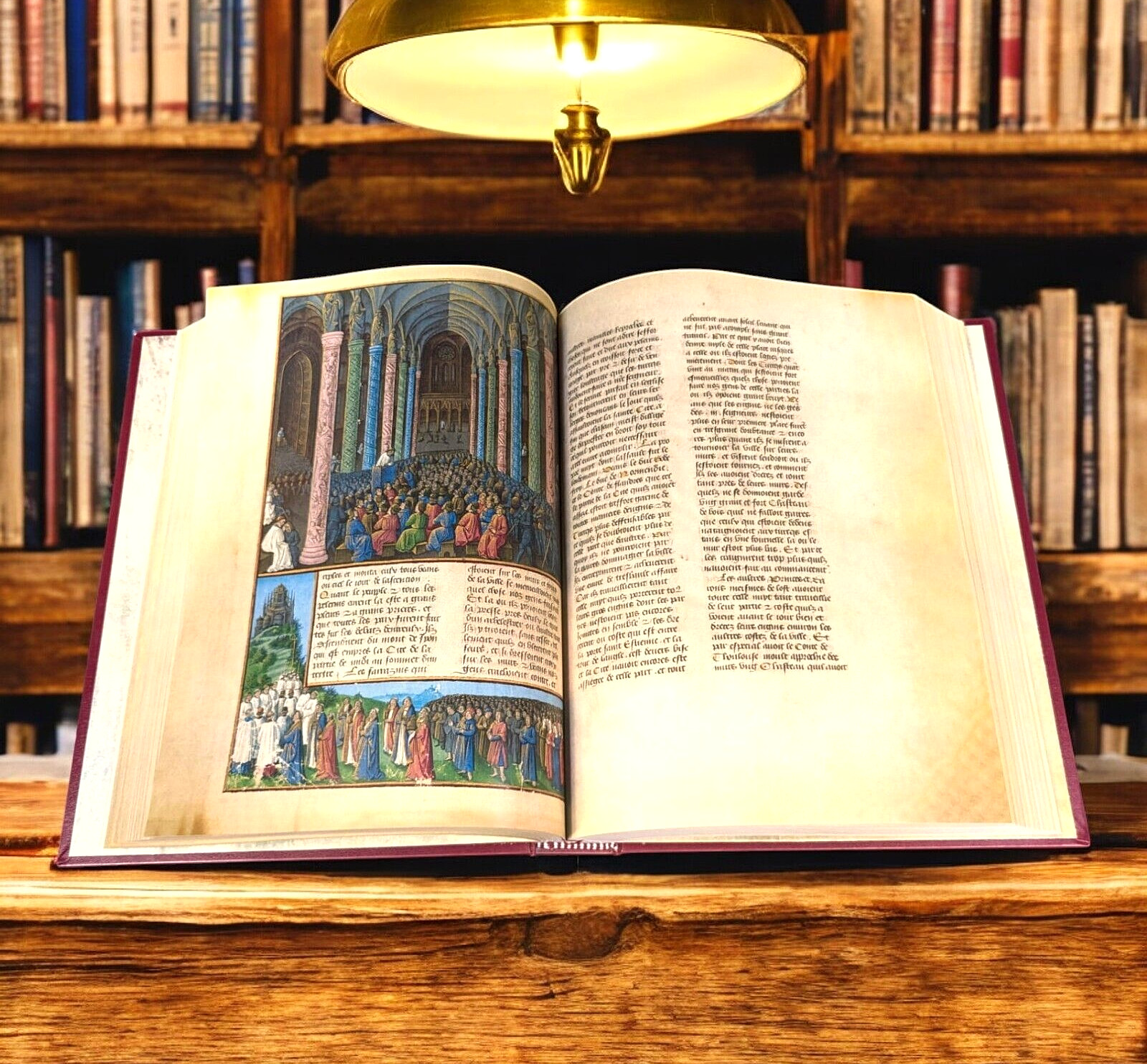 The Crusades: Les Passages d\'Outremer -1474 Manuscript Facsimile Full-size Color