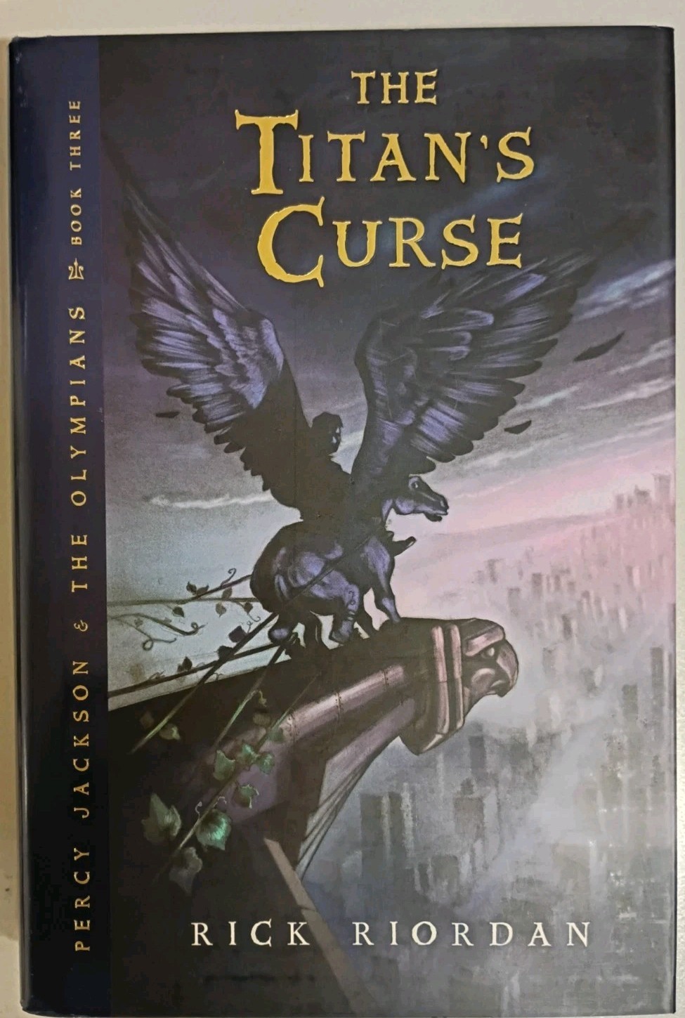 The Titan’s Curse by Rick Riordan Hardcover First Edition Percy Jackson Book 3