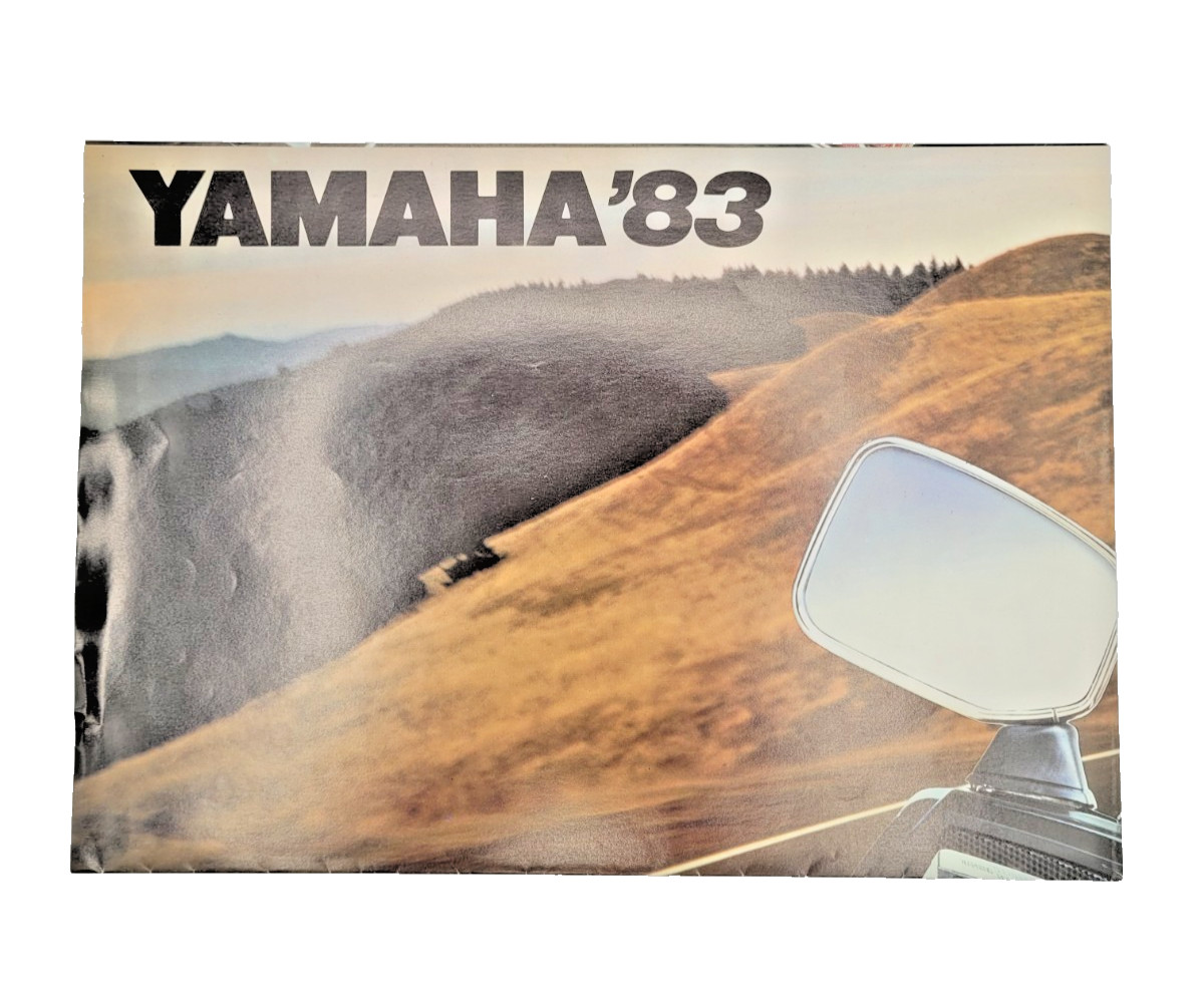 1983 Yamaha Motorcycle Street Dirt Bike 3 Wheeler Dealer Sales Brochure RARE 1983 Yamaha Motorcycle Street Dirt Bike 3 Wheeler Dealer Sales Brochure RARE