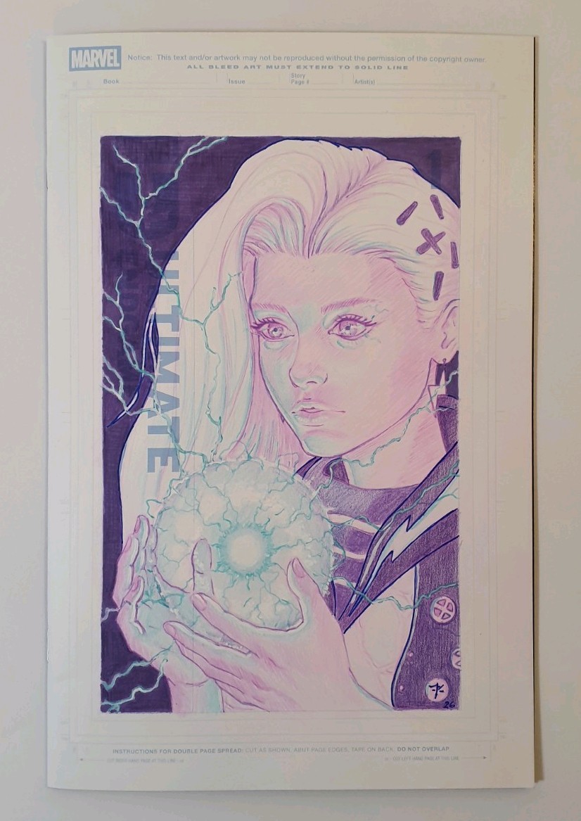 Ultimate Endgame 1 Marvel Comic 2025 Sketch Cover Original Art Mei 2 3 4 Ultimate Endgame 1 Marvel Comic 2025 Sketch Cover Original Art Mei 2 3 4