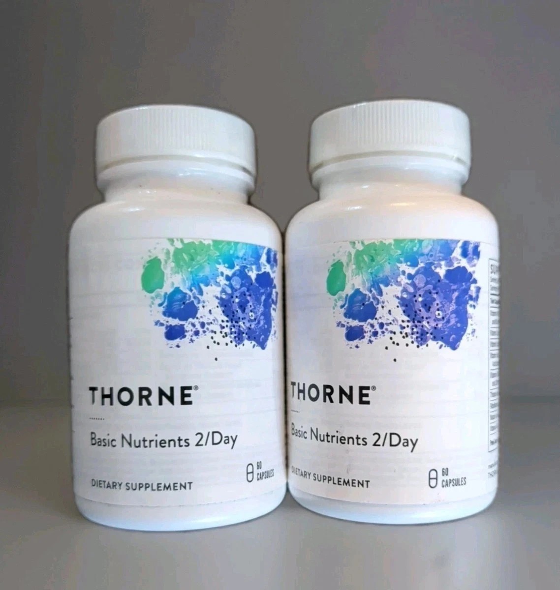 Thorne Basic Nutrients 2/Day  60 Count x2 Pack EXP 2028