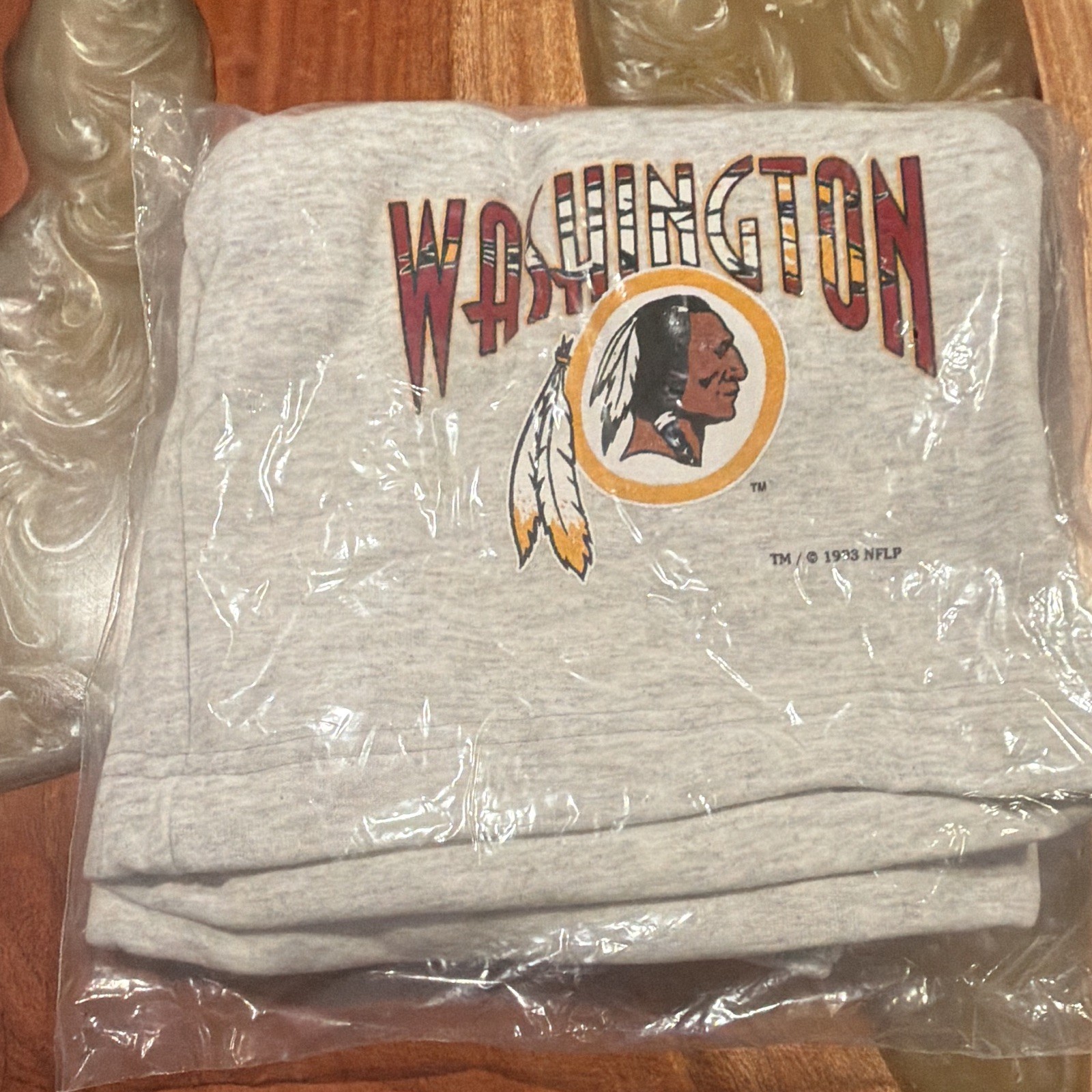 Vintage 90s Washington Redskins Long Gone Fleece Sweat Shorts Size L Deadstock Vintage 90s Washington Redskins Long Gone Fleece Sweat Shorts Size L Deadstock