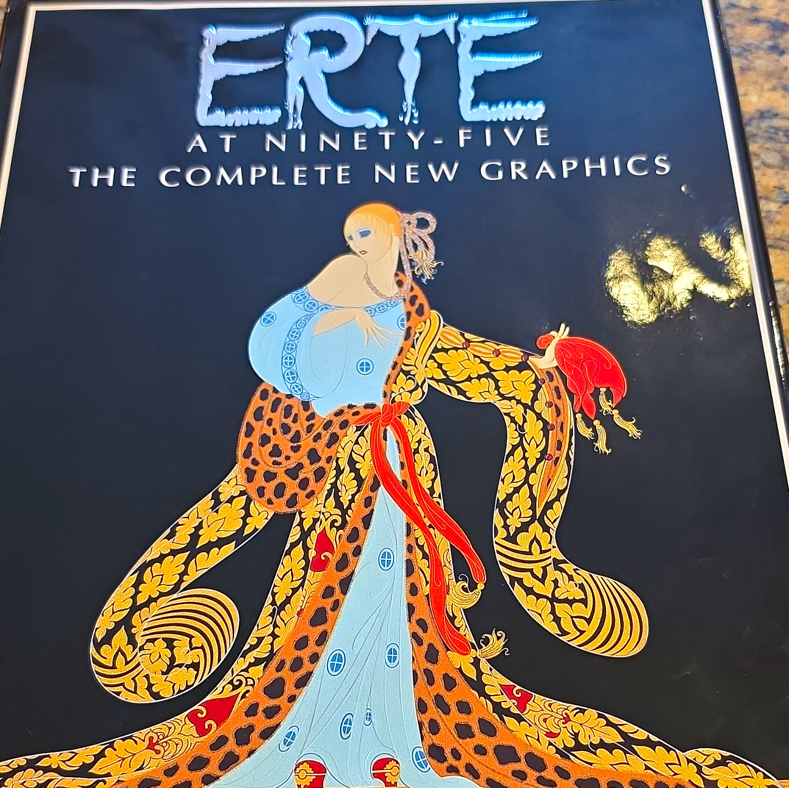 RARE Erté at Ninety-Five:  Complete New Graphics Hardcover Hand Signed By Erte