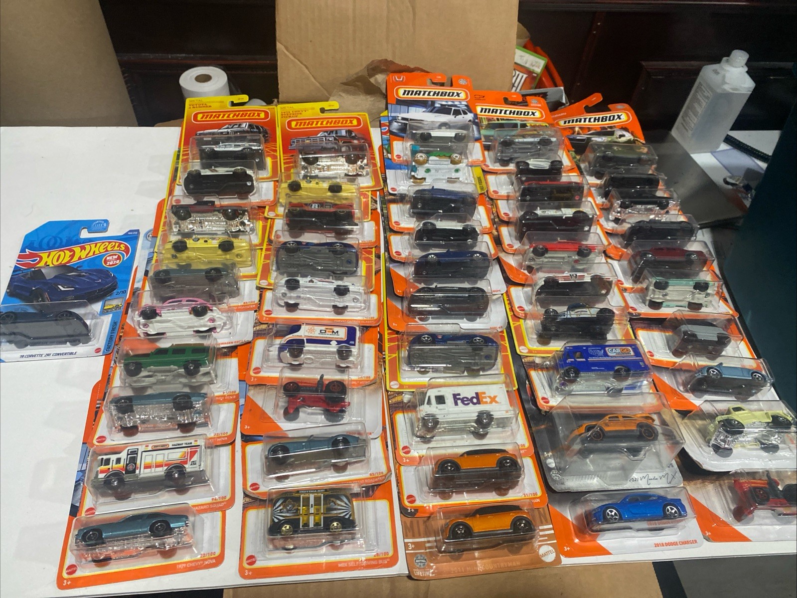 Lot of 50 Matchbox Cars New in Package 1:64 2019-2023 Mix Off-Road, Rescue Sport Lot of 50 Matchbox Cars New in Package 1:64 2019-2023 Mix Off-Road, Rescue Sport