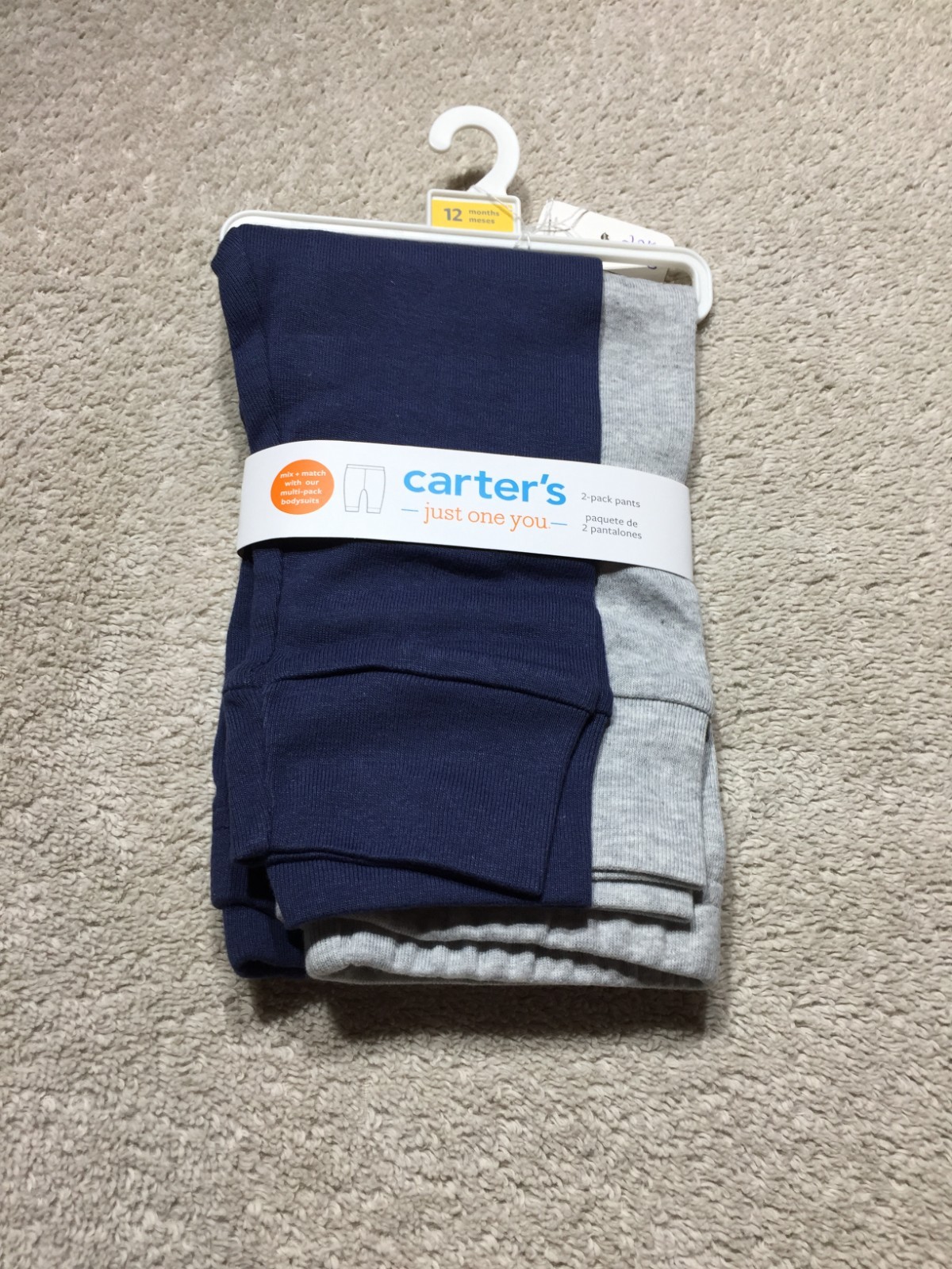 Carter\'s Baby Boy Pants - 2 Pack 12 mos NEW with tags Carter\'s Baby Boy Pants - 2 Pack 12 mos NEW with tags