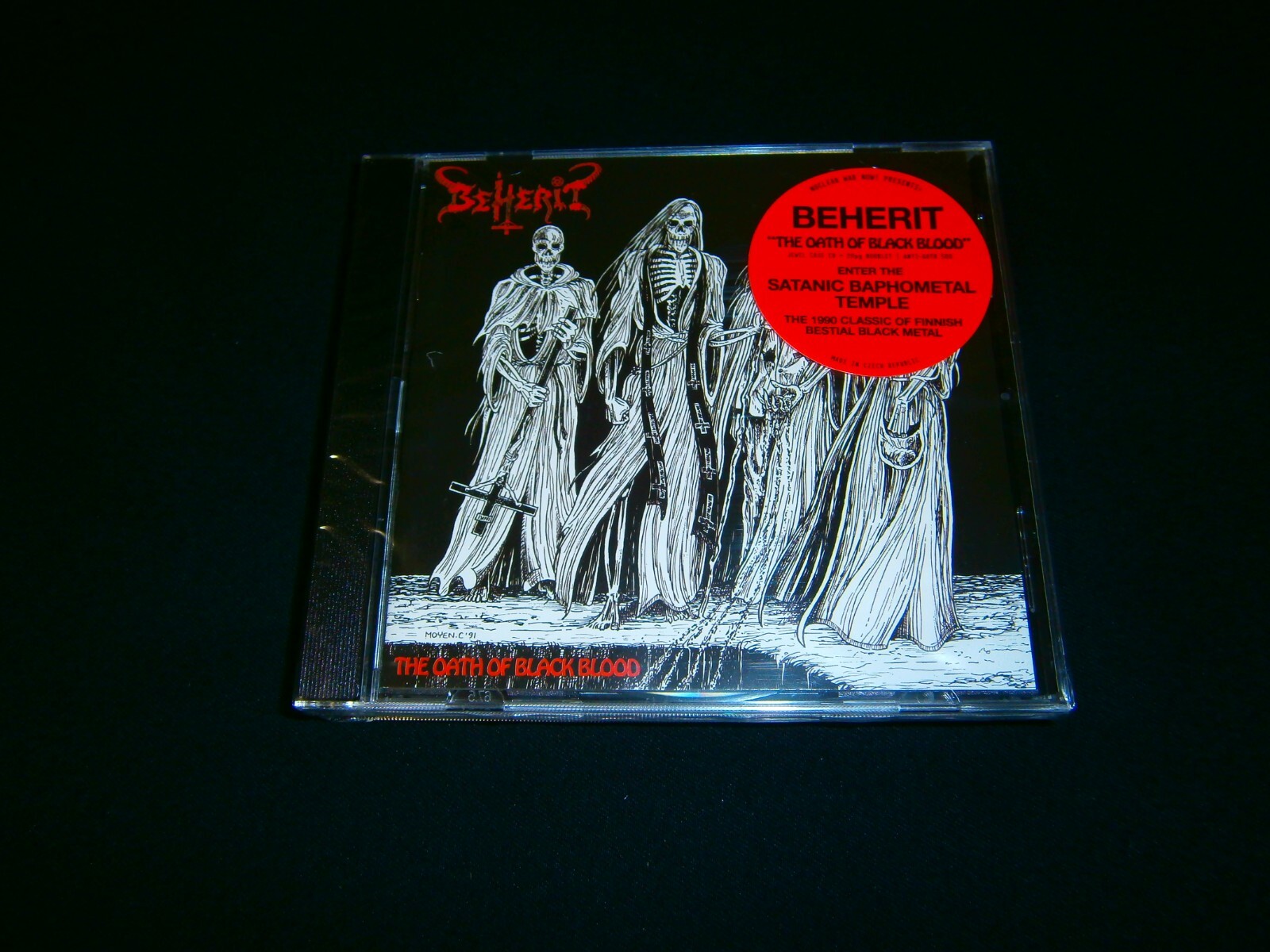 BEHERIT - The Oath of Black Blood. CD BEHERIT - The Oath of Black Blood. CD
