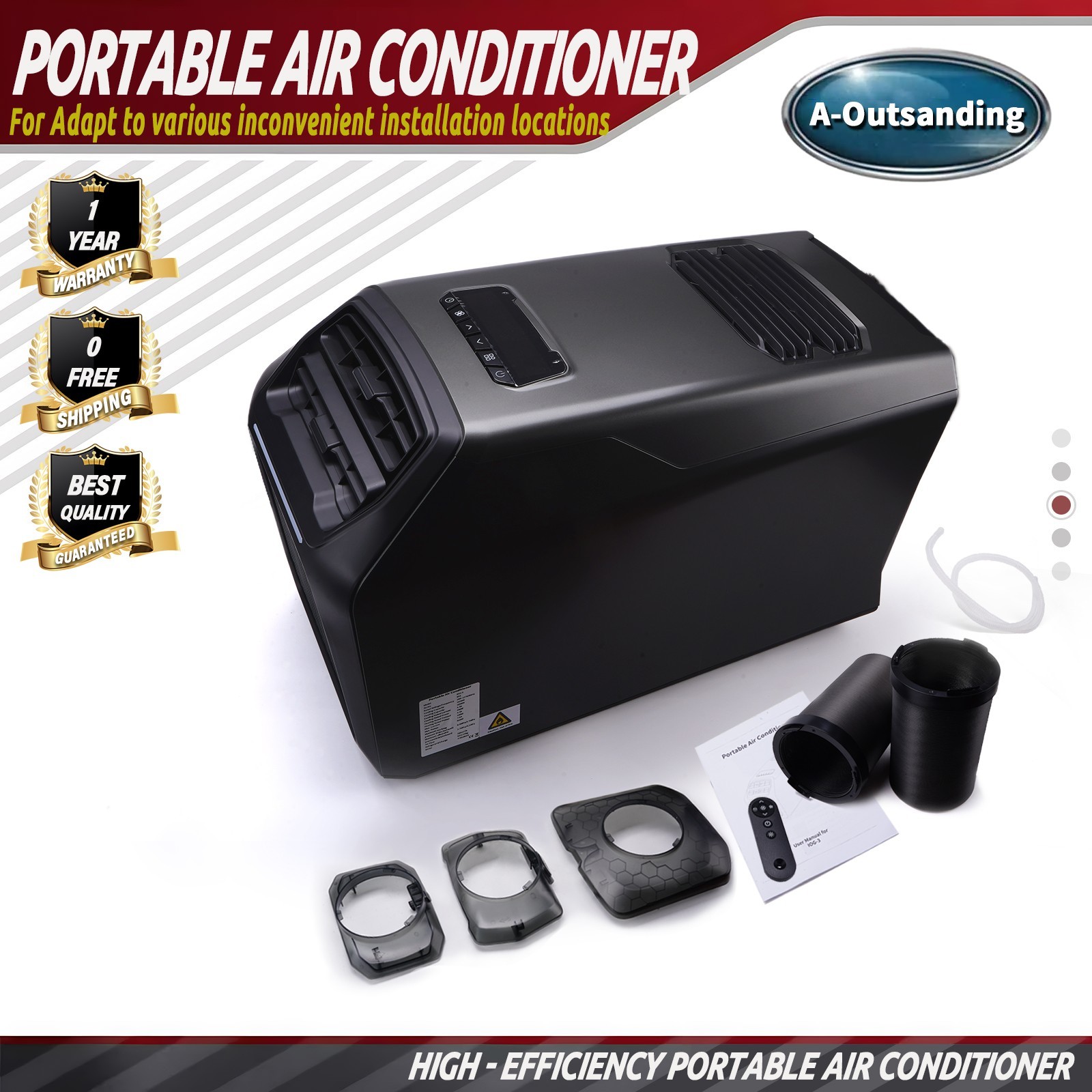 Portable Air Conditioners for Camping Outdoor Use, 8000BTU Tent Air Conditioner