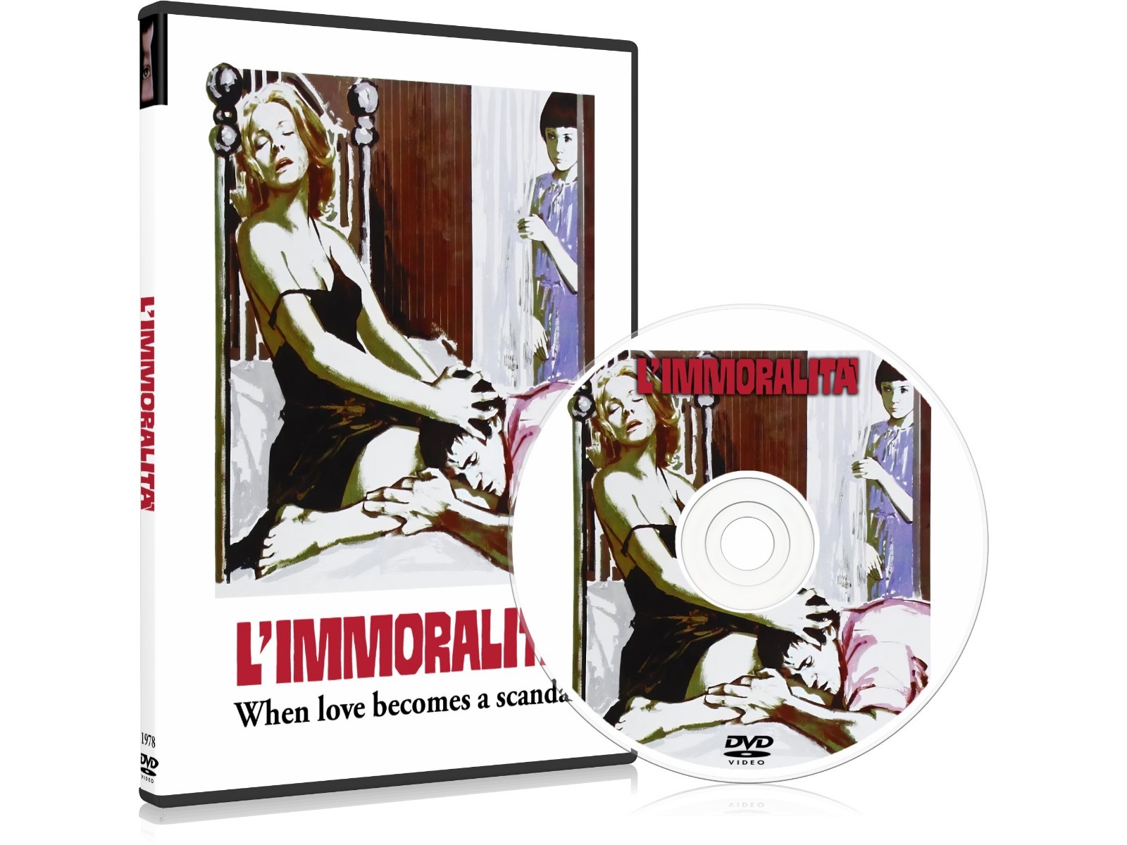 L\'immoralita (1978) English Subtitled Drama, Thriller DVD