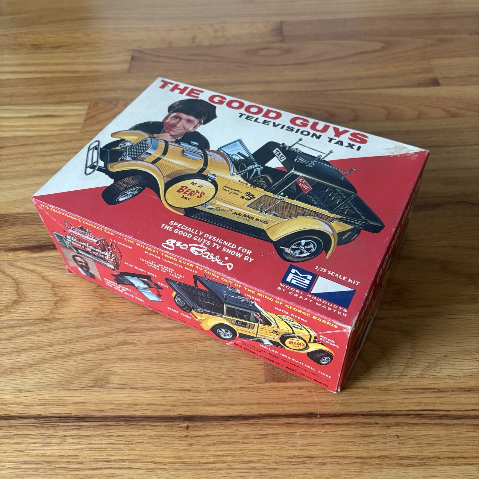MPC 1968 The Good Guys Television Taxi Unbuilt Sealed Rare HTF model Kit MPC 1968 The Good Guys Television Taxi Unbuilt Sealed Rare HTF model Kit